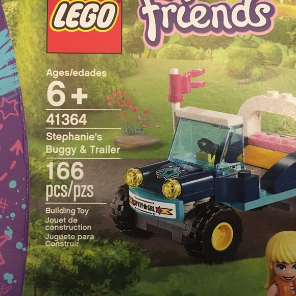 LEGO Friends Stephanie's Buggy & Trailer (41364) Retired - Picture 2 of 4